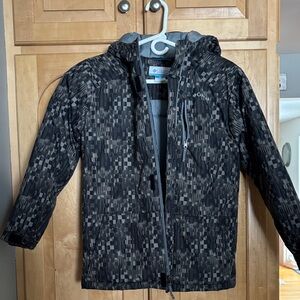 Columbia Kids' Gray Geometric Coat